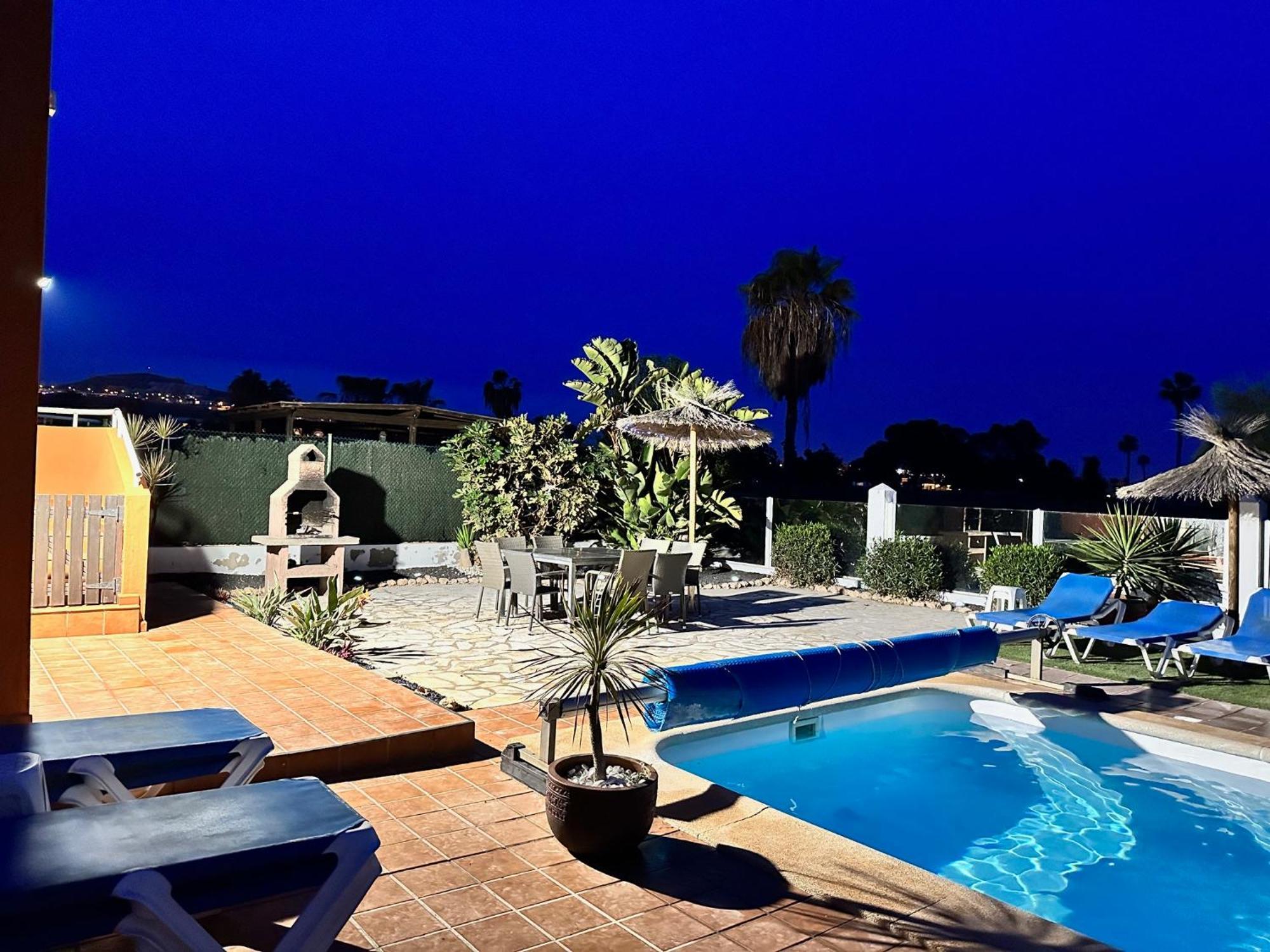 Casa Piedra, Luxury Family Front Line Golf, Hot Tub,Pool Table, 8 Pers, Caleta De Fuste Villa Exterior foto